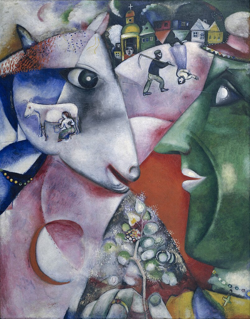 I and the Village by Marc Chagall