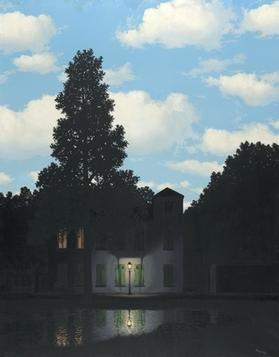The Empire of Lights by René Magritte