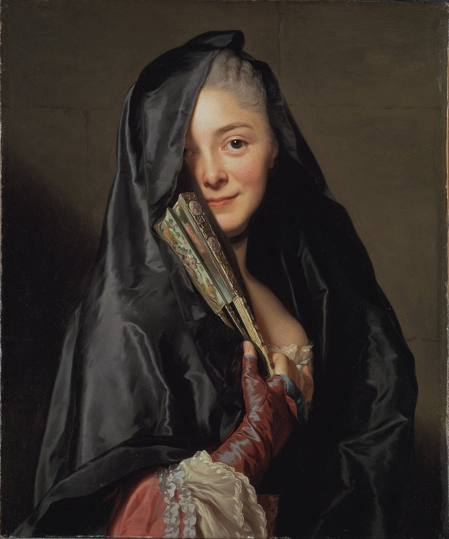 The Lady with the Veil (the Artist's Wife) by Alexander Roslin