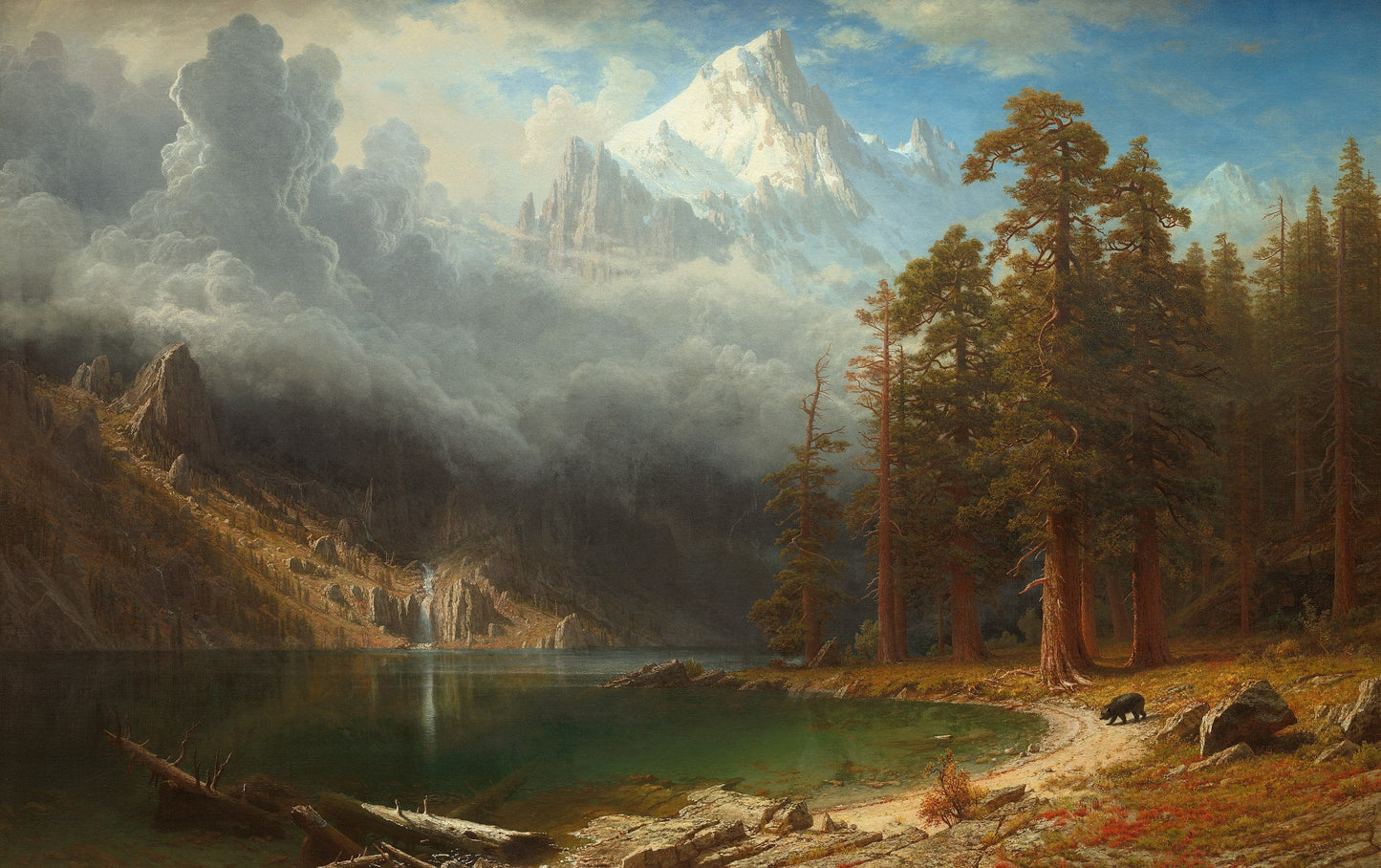 Mount Corcoran 1876-1877 by Albert Bierstadt