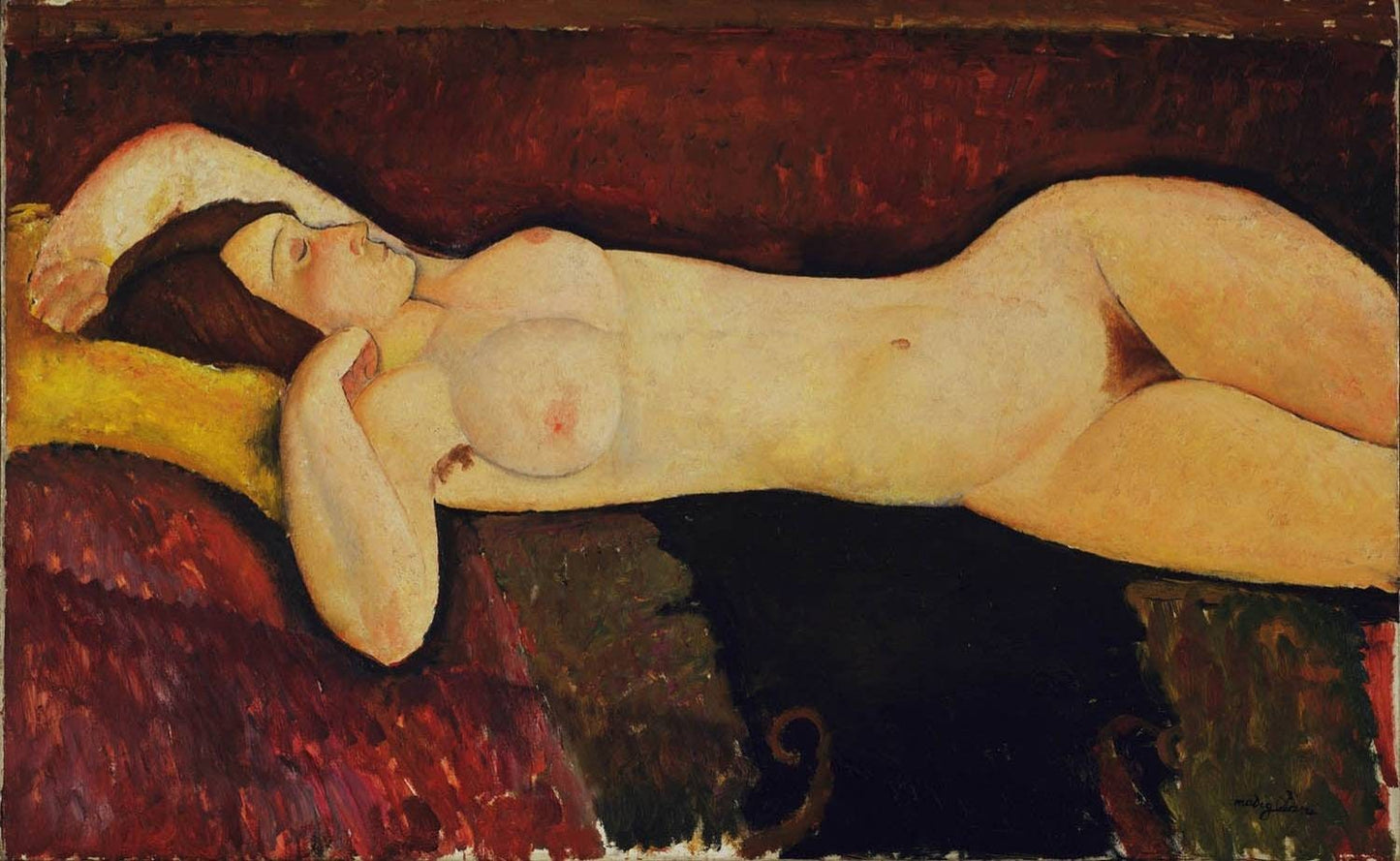 Reclining Nude 1919 by Amedeo Modigliani