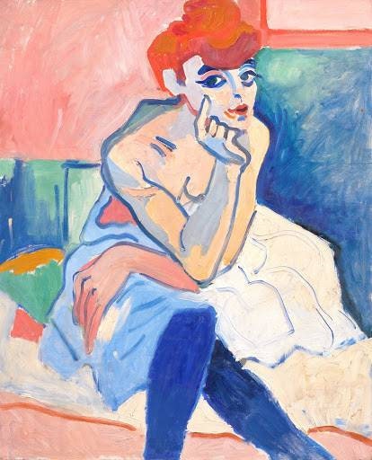 Woman in a Chemise 1906 by Andre Derain