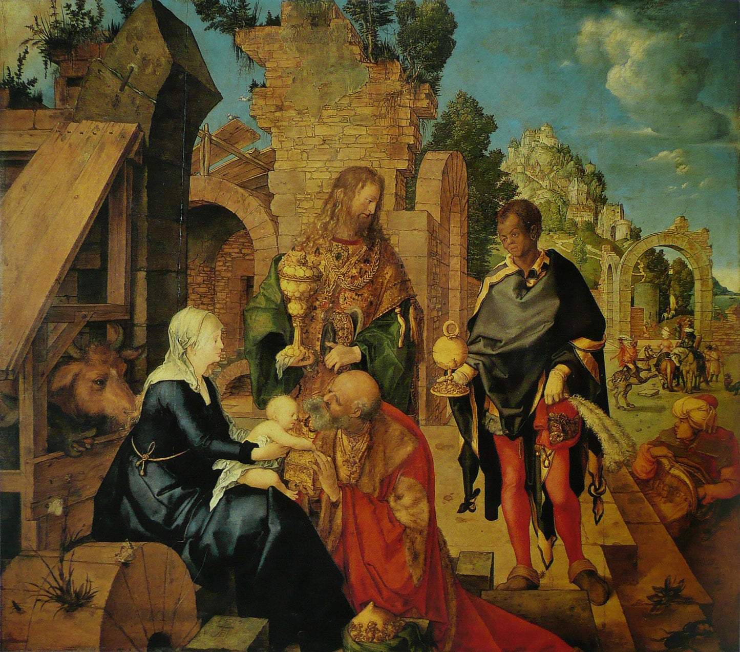 The Adoration of the Magi 1504 by Albrecht Durer