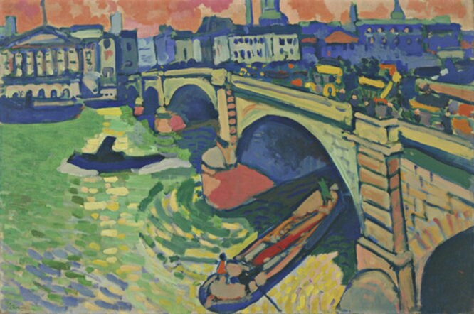 London Bridge,1906 by Andre Derain