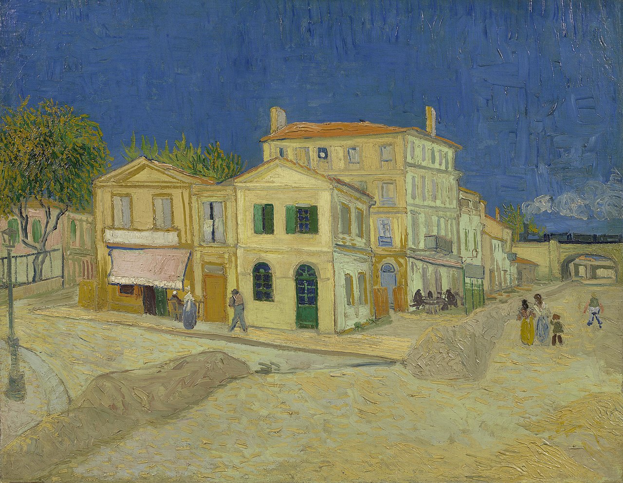 The Yellow house by Vincent Van Gogh