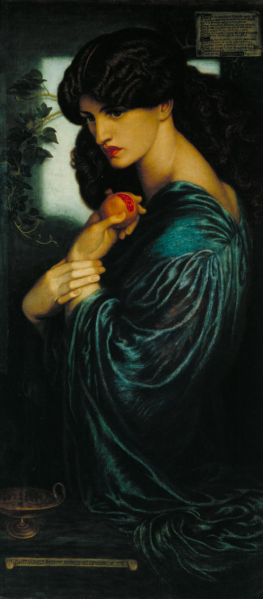 Proserpine 1874 by Dante Gabriel Rossetti