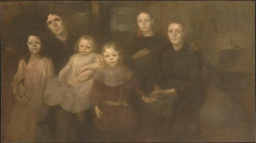 The Painting Family by Eugène Carrière