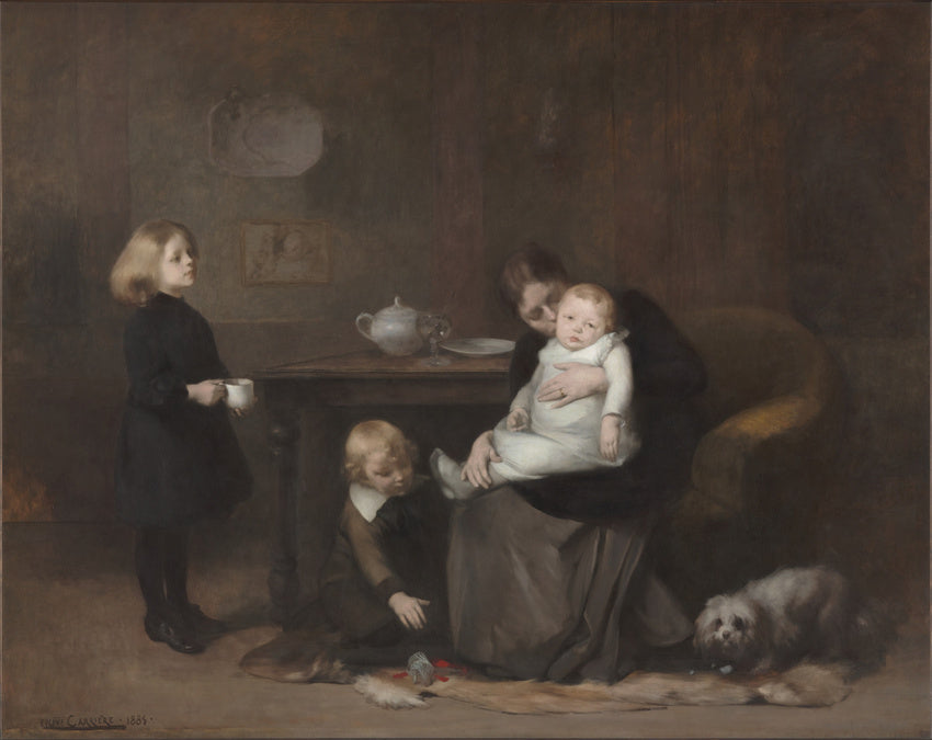The Sick Child by Eugène Carrière