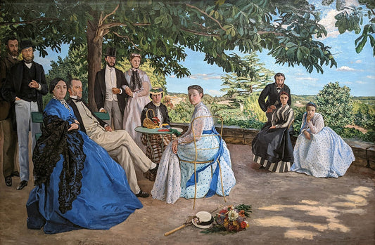 The Family Reunion by Frédéric Bazille