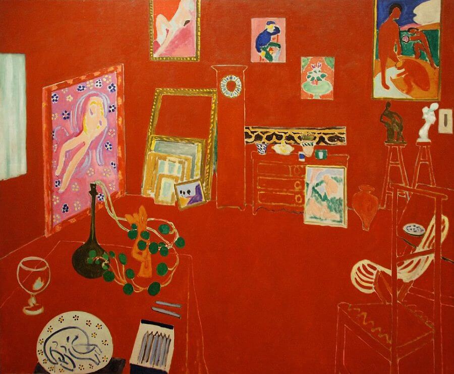 L'Atelier Rouge by Henri Matisse