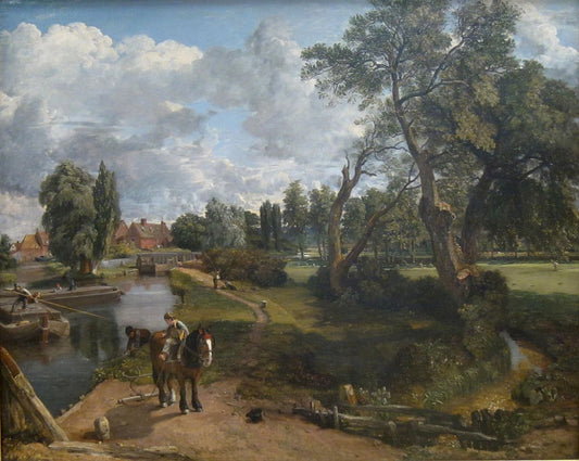 Flatford Mill (Scene on a Navigable River) (1816) by John Constable