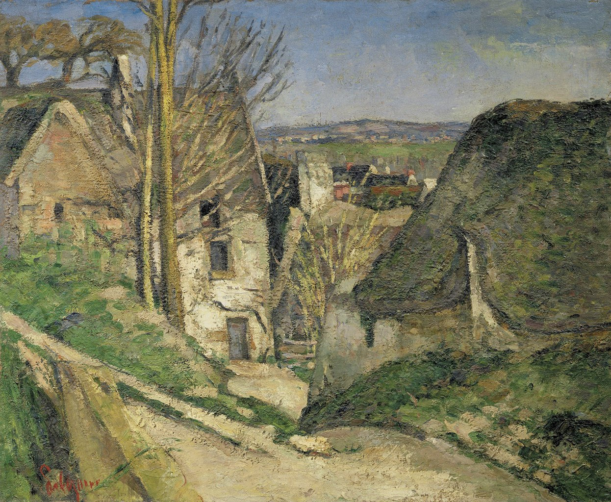 The Hanged Man's House by Paul Cézanne