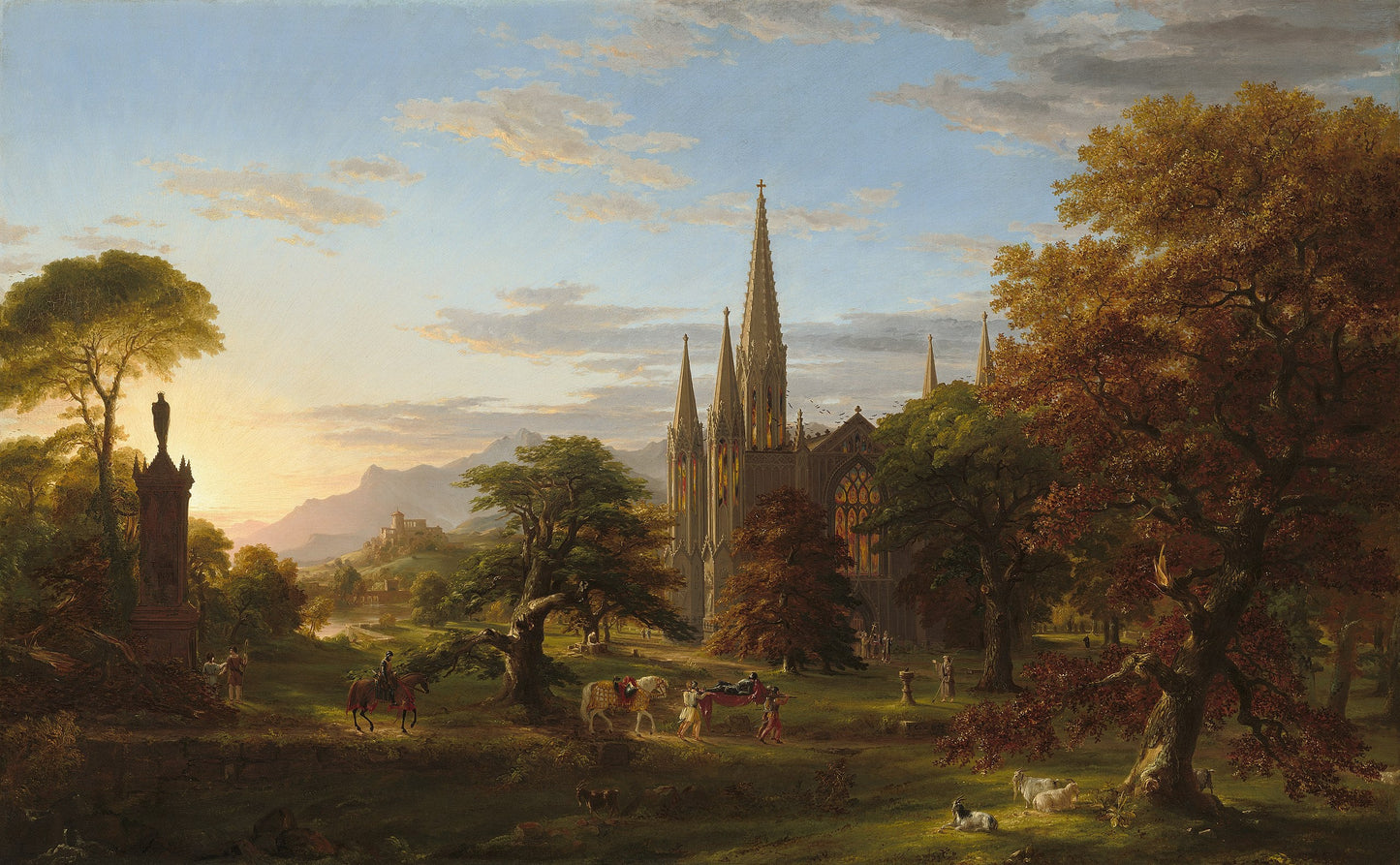 The Return 1837 by Thomas Cole