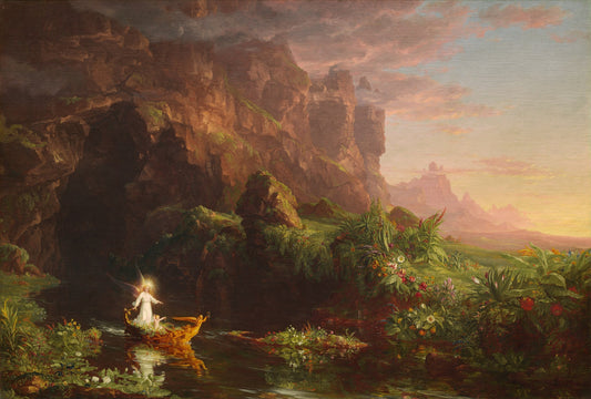 The Voyage of Life Childhood 1842 by Thomas Cole