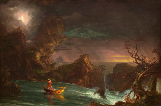 The Voyage of Life Manhood 1842 by Thomas Cole