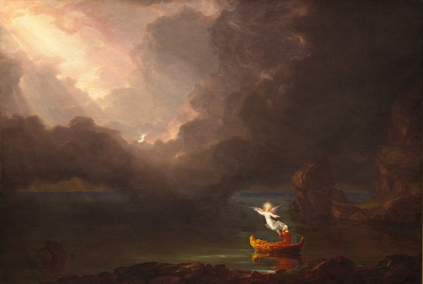 The Voyage of Life Old Age 1842 by Thomas Cole