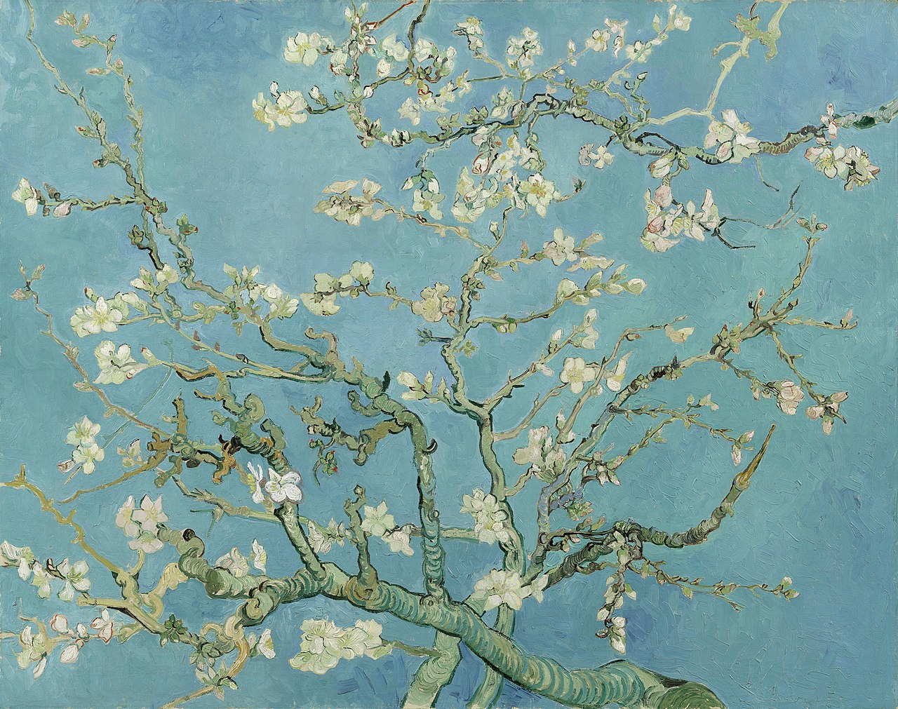 Almond Blossom by Vincent Van Gogh