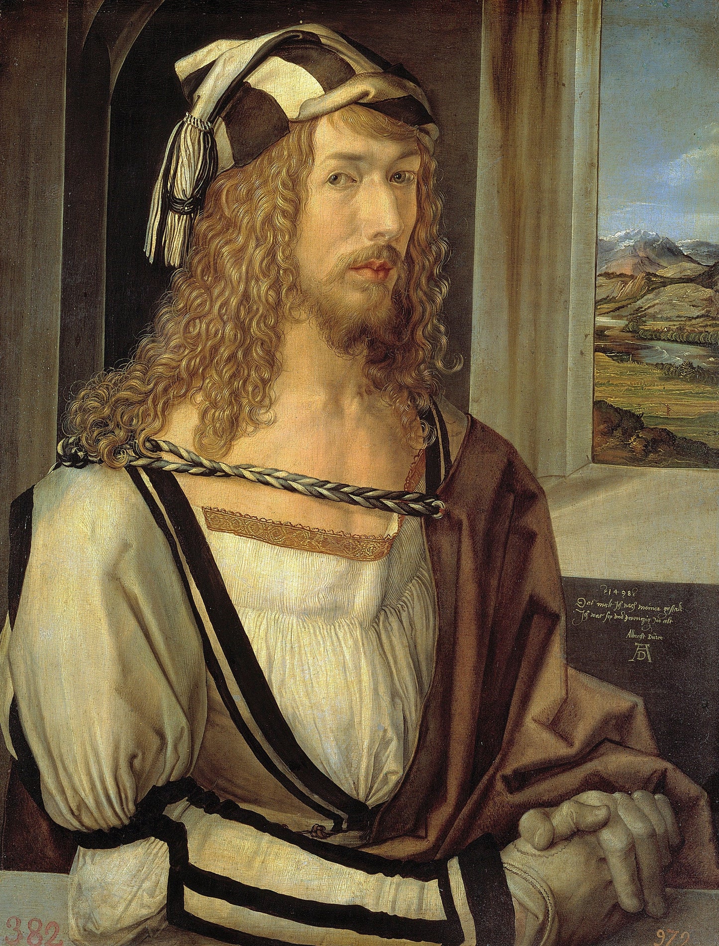 Self Portrait at 26 by Albrecht Durer