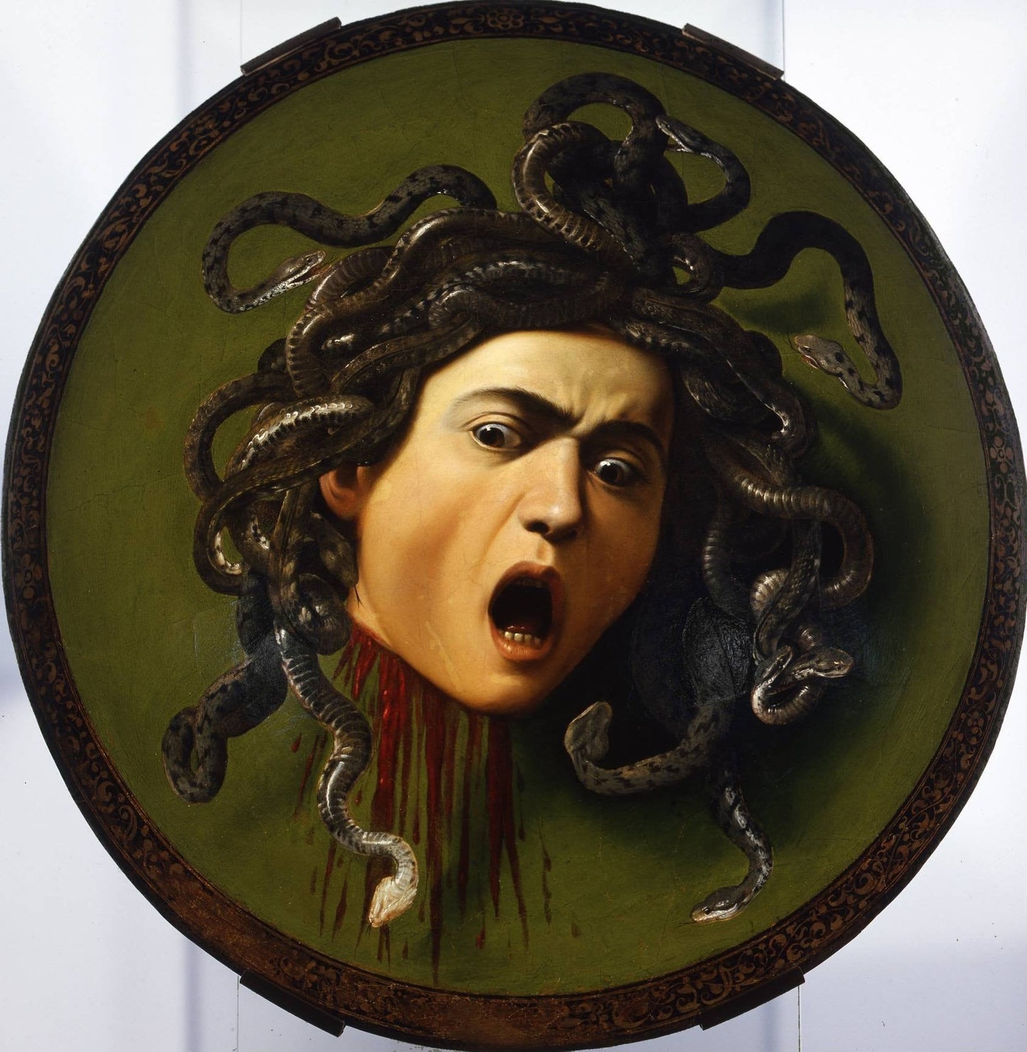 Medusa 1598 by Caravaggio