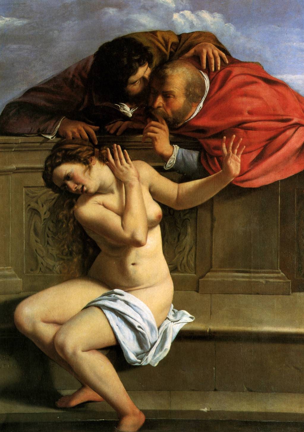 Susanna and the Elders 1610 by Artemisia Gentileschi