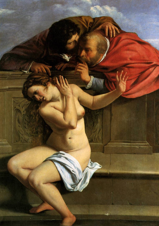 Susanna and the Elders 1610 by Artemisia Gentileschi