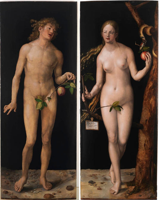 Adam and Eve 1507 by Albrecht Durer