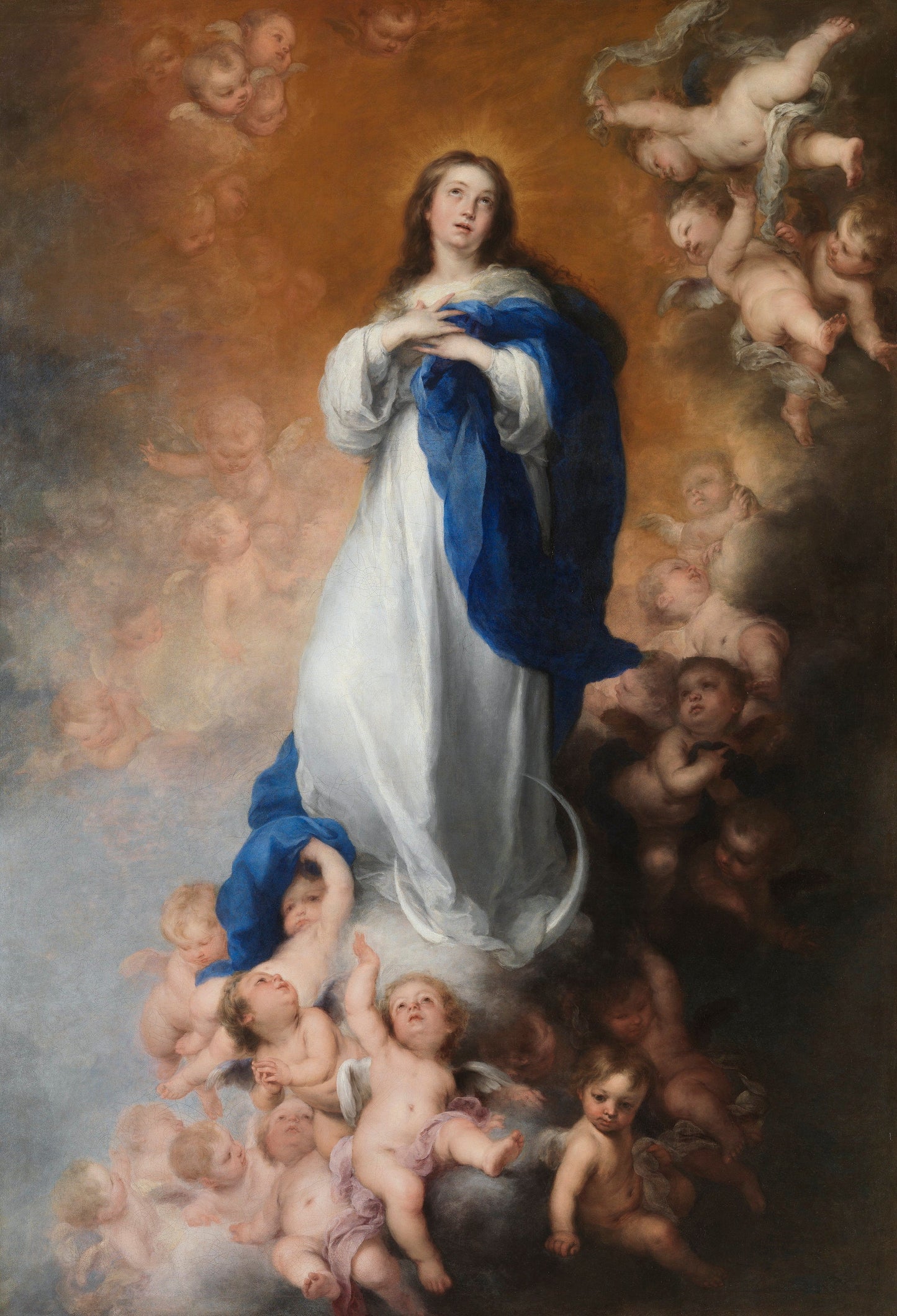 The Immaculate Conception of Los Venerables by Bartolome Esteban Murillo