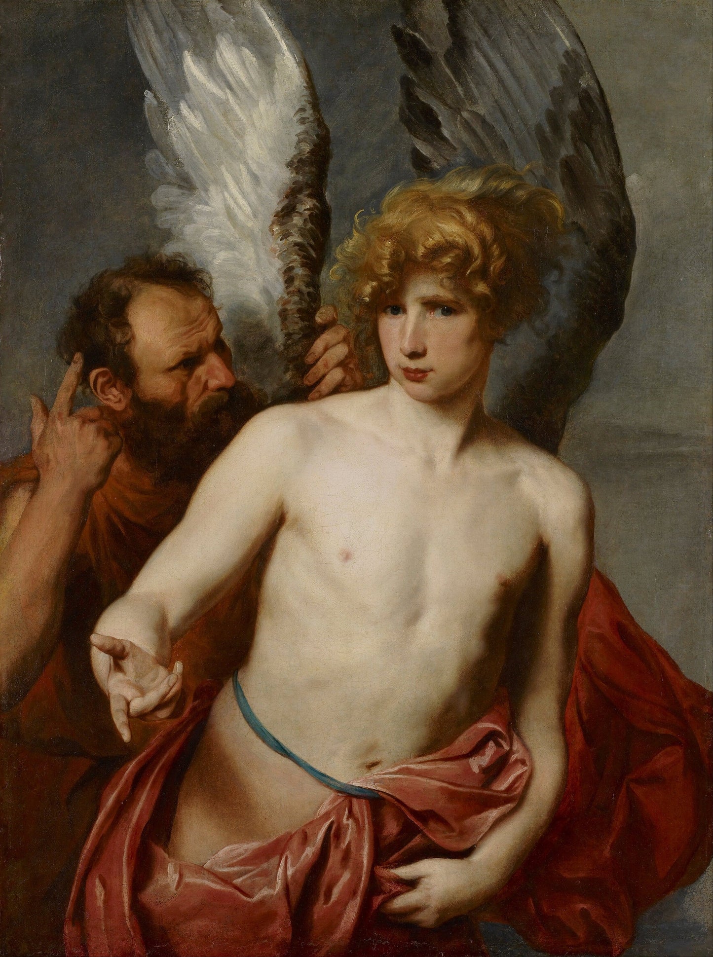 Daedalus and Icarus 1615-1625 by Anthony Van Dyck