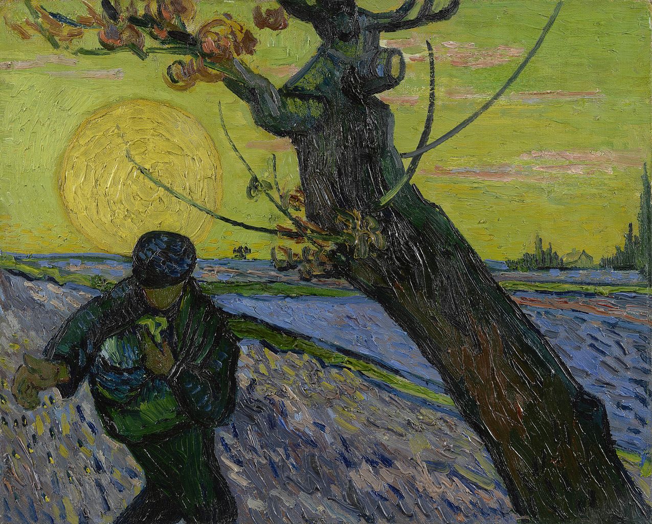 The Sower III, version 2 by Vincent Van Gogh